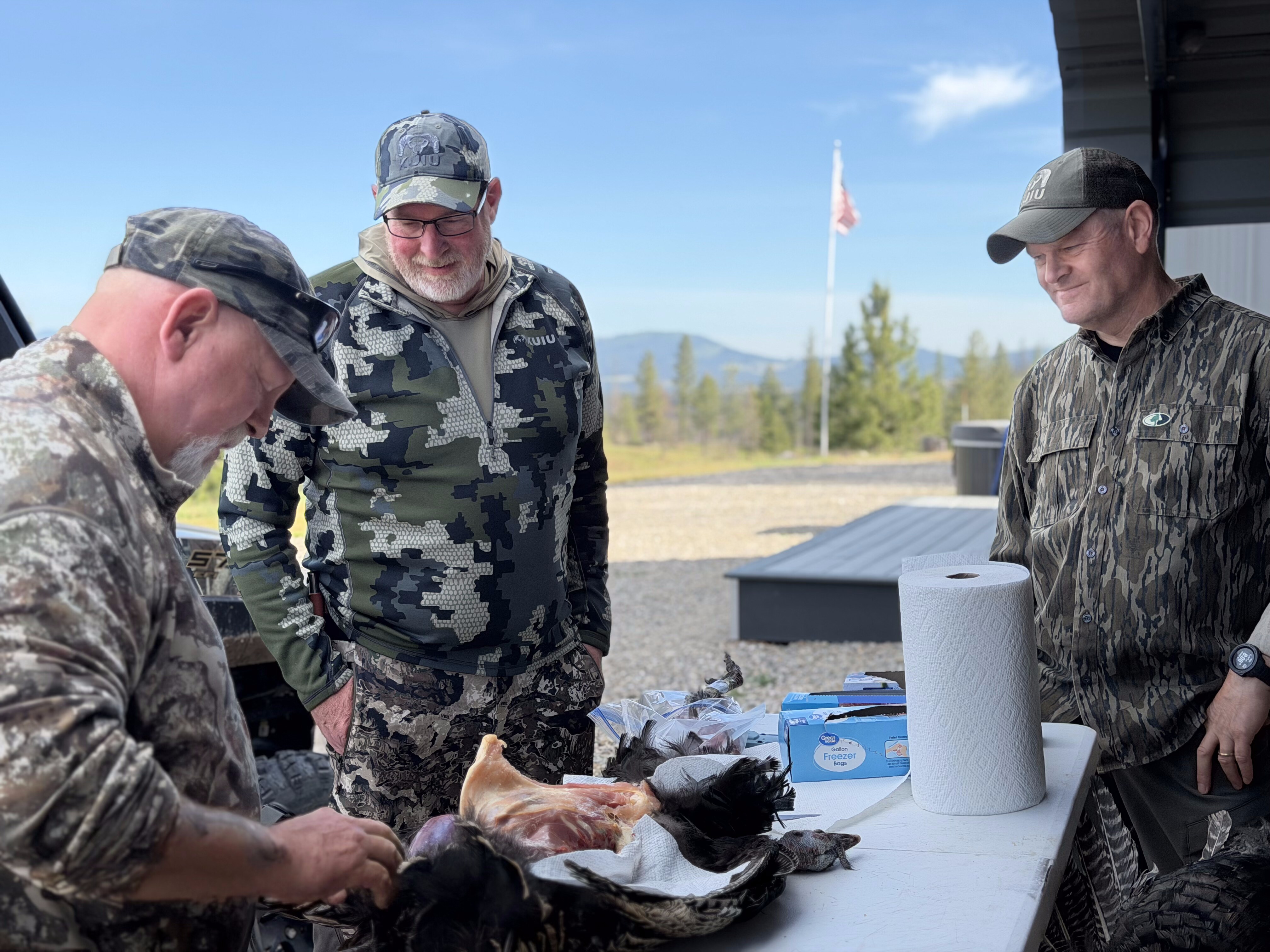 HRO Turkey Hunt — Hunters with Birds