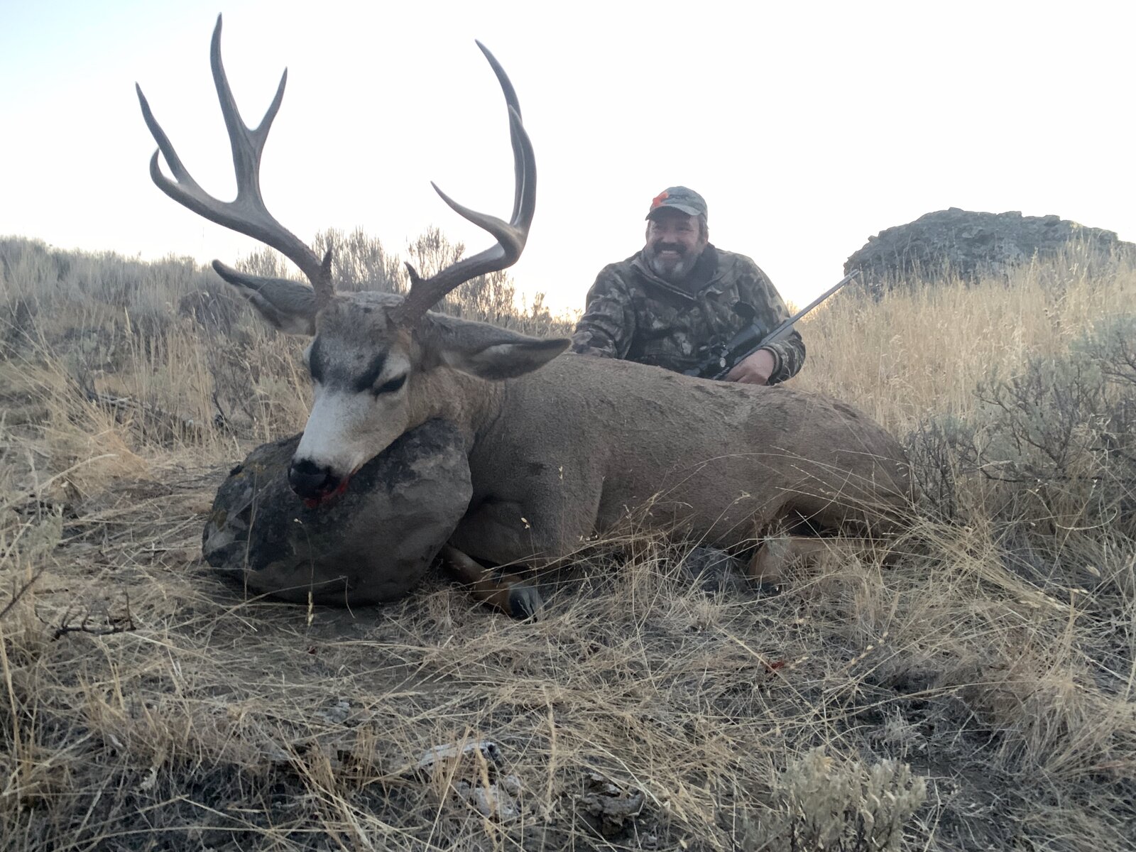 HRO Trophy Buck — Two Hunters